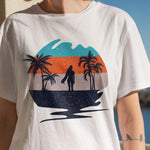 Celebrate Coastal Heritage with the Block Island Design T-Shirt for Adventure Seekers - Ocean State Styles