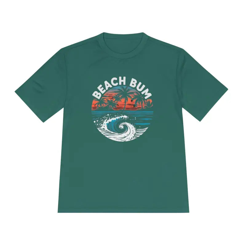 Beach Bum Unisex Moisture Wicking Tee for Summer Fun - Ocean State Styles