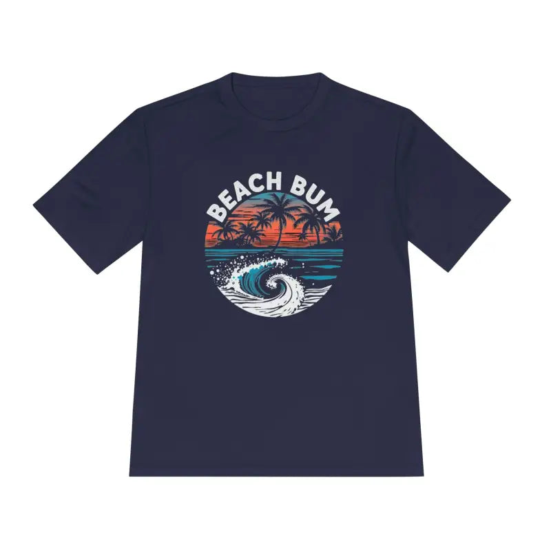 Beach Bum Unisex Moisture Wicking Tee for Summer Fun - Ocean State Styles