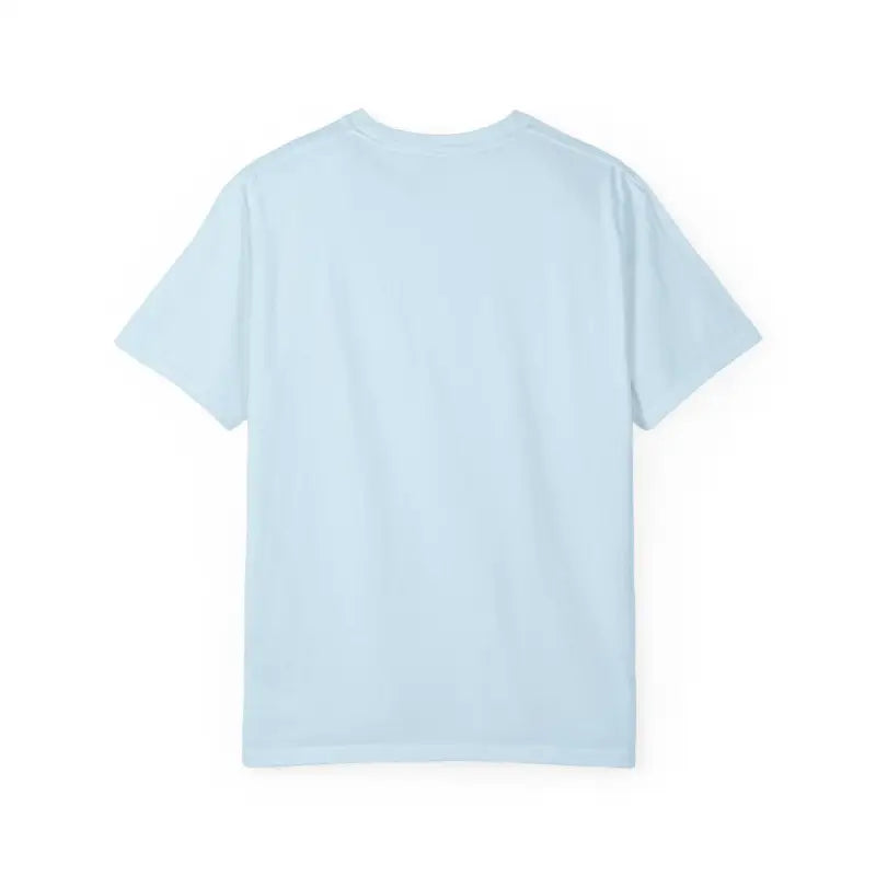 Light blue Dock Of The Bay Graphic T Shirt featured in a stylish display