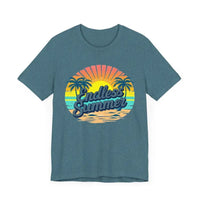 Endless Summer Unisex Tee Vintage Beach Vibe Shirt - Ocean State Styles