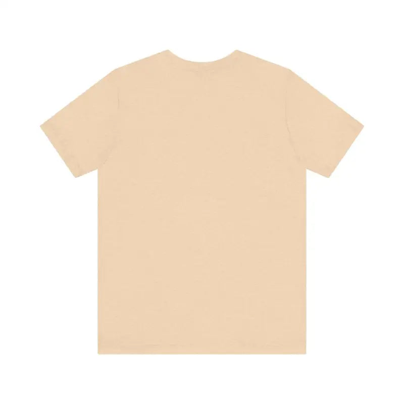 Beige short-sleeved t-shirt from Feed Your Stoke Unisex Mountain Graphic T Shirt