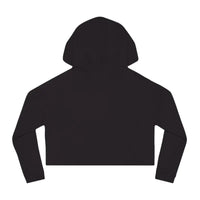 Black cropped hoodie with long sleeves from Flower Child Pastel Floral Print collection
