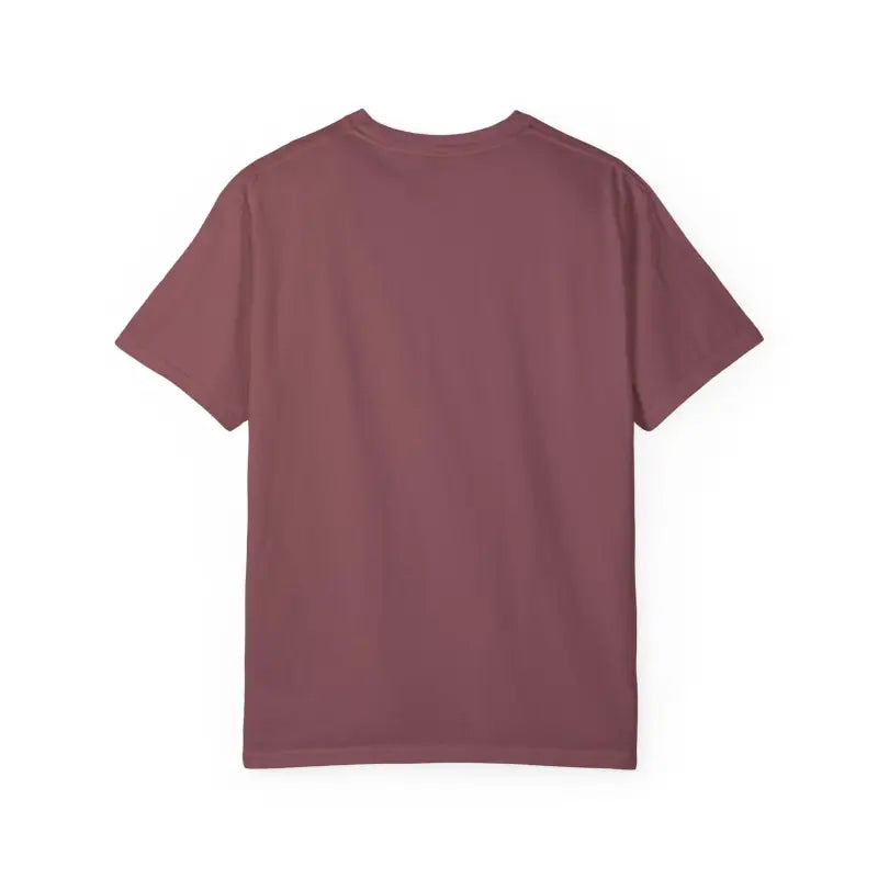 Maroon short-sleeved t-shirt featuring Golden Retriever Dog Lover design for unisex wear