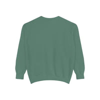 Plain green crewneck sweatshirt from the Light Blue Gray and White Crew Neck Sweatshirt Wild and Free collection