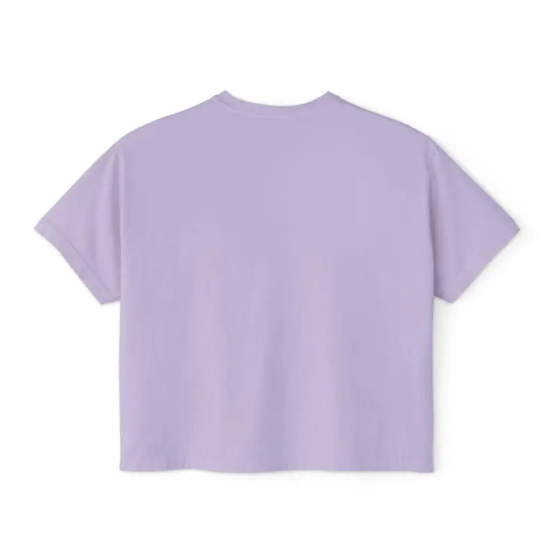 Lavender short-sleeved t-shirt from the Pinup Girl Collection Women’s T Shirts and Crop Top