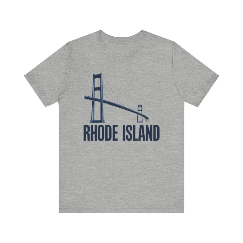 Rhode Island Bridge Graphic Tee Unisex Short Sleeve T Shirt - Ocean State Styles