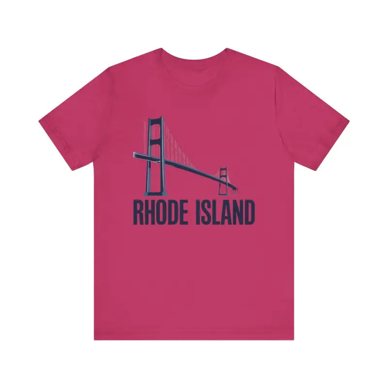 Rhode Island Bridge Graphic Tee Unisex Short Sleeve T Shirt - Ocean State Styles