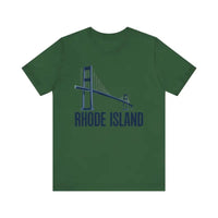 Rhode Island Bridge Graphic Tee Unisex Short Sleeve T Shirt - Ocean State Styles