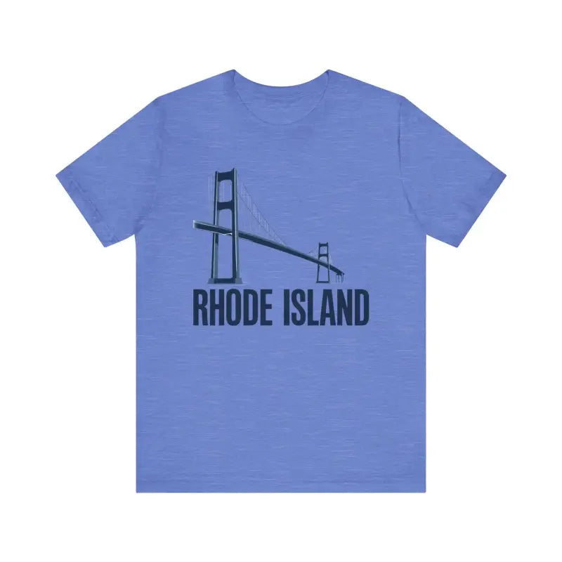 Rhode Island Bridge Graphic Tee Unisex Short Sleeve T Shirt - Ocean State Styles
