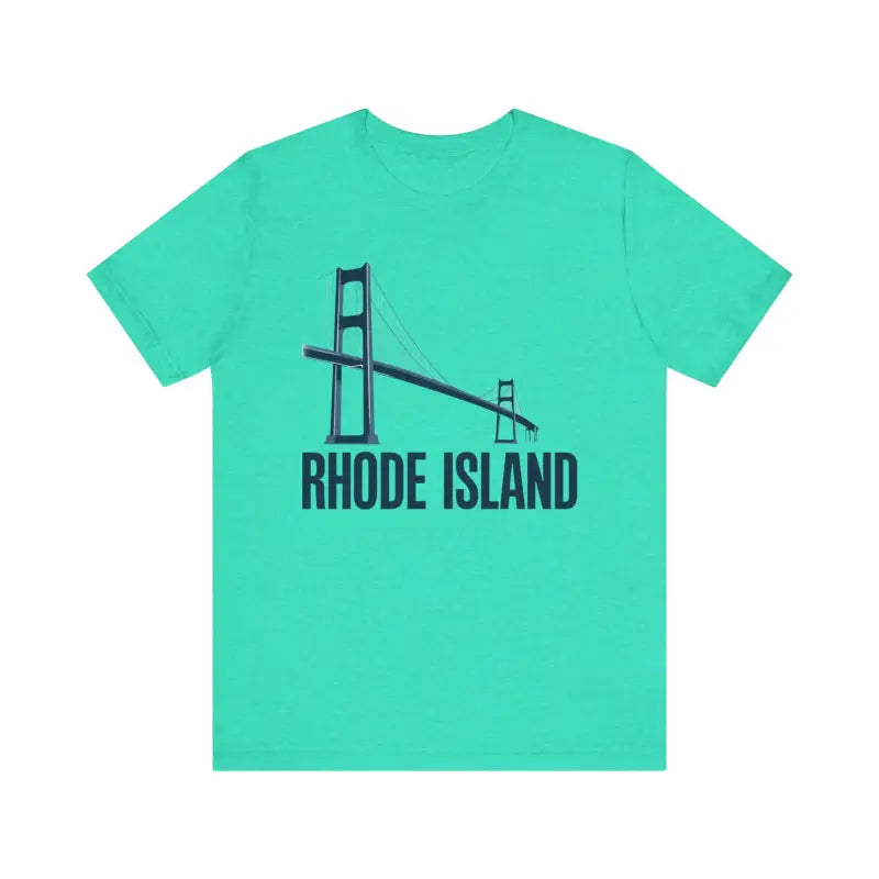 Rhode Island Bridge Graphic Tee Unisex Short Sleeve T Shirt - Ocean State Styles