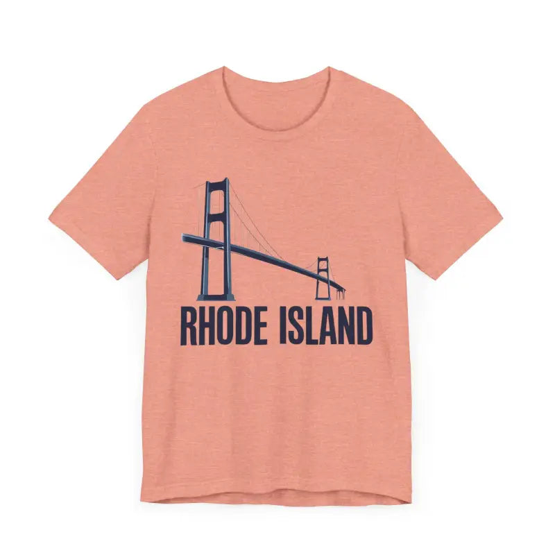 Rhode Island Bridge Graphic Tee Unisex Short Sleeve T Shirt - Ocean State Styles