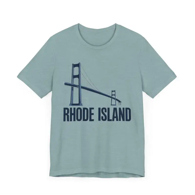 Rhode Island Bridge Graphic Tee Unisex Short Sleeve T Shirt - Ocean State Styles