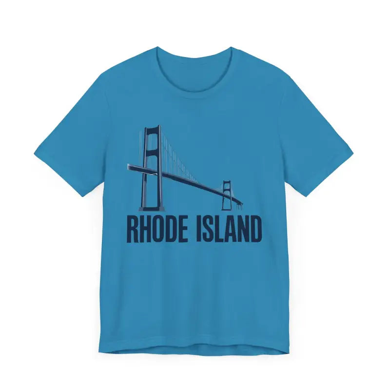 Rhode Island Bridge Graphic Tee Unisex Short Sleeve T Shirt - Ocean State Styles