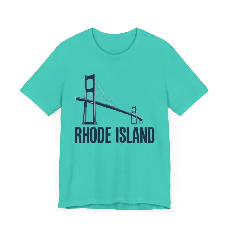 Rhode Island Bridge Graphic Tee Unisex Short Sleeve T Shirt - Ocean State Styles