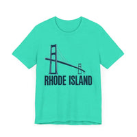 Rhode Island Bridge Graphic Tee Unisex Short Sleeve T Shirt - Ocean State Styles