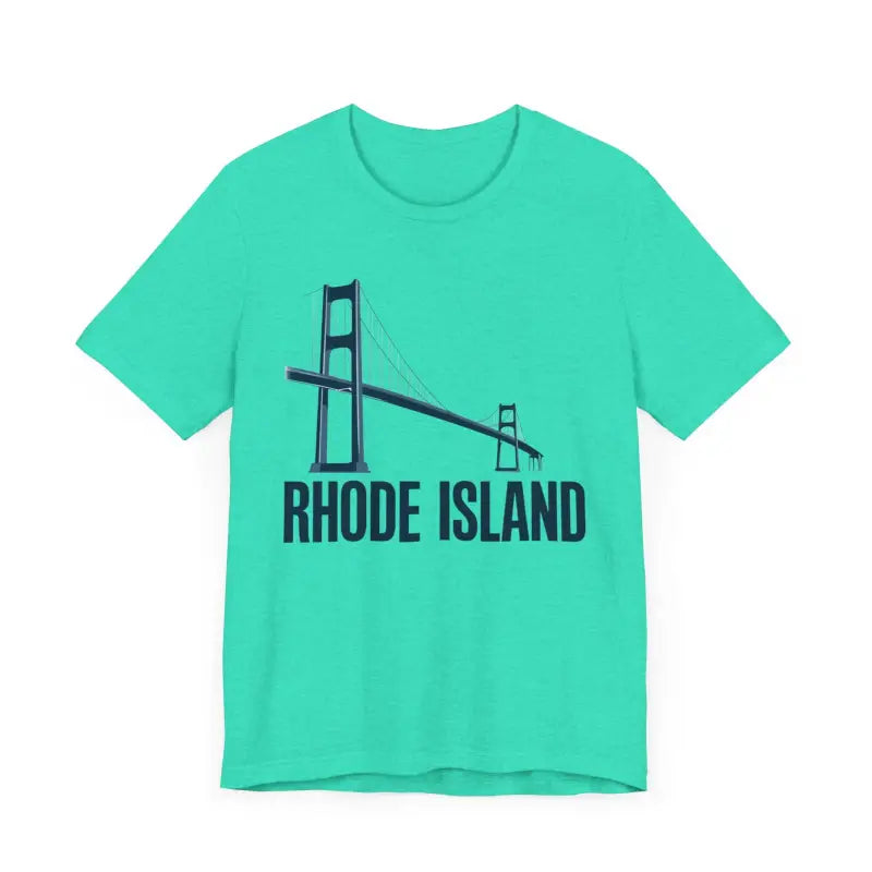 Rhode Island Bridge Graphic Tee Unisex Short Sleeve T Shirt - Ocean State Styles