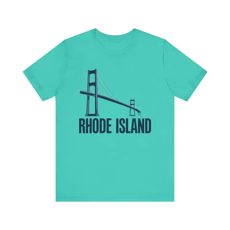Rhode Island Bridge Graphic Tee Unisex Short Sleeve T Shirt - Ocean State Styles
