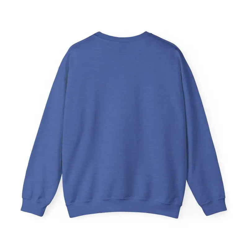 Blue crewneck sweatshirt featuring Rhode Island graphic design for stylish casual wear