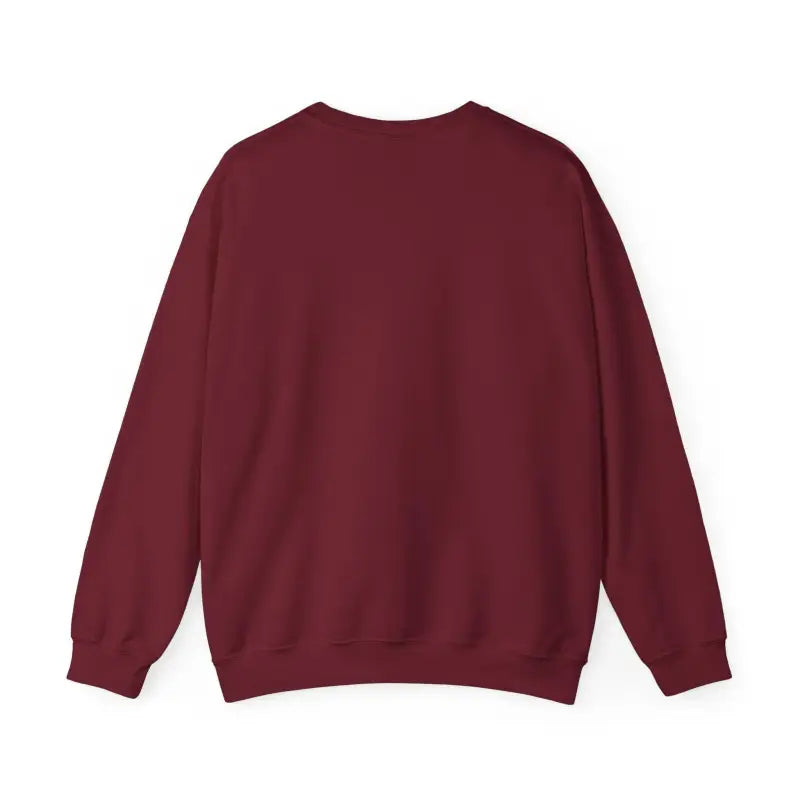 Maroon Rhode Island Graphic Crewneck Sweatshirt displayed on a neutral background