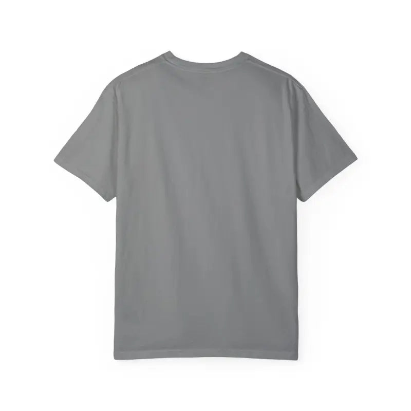 Gray short-sleeved Suns Out Buns Out unisex garment dyed summer t-shirt