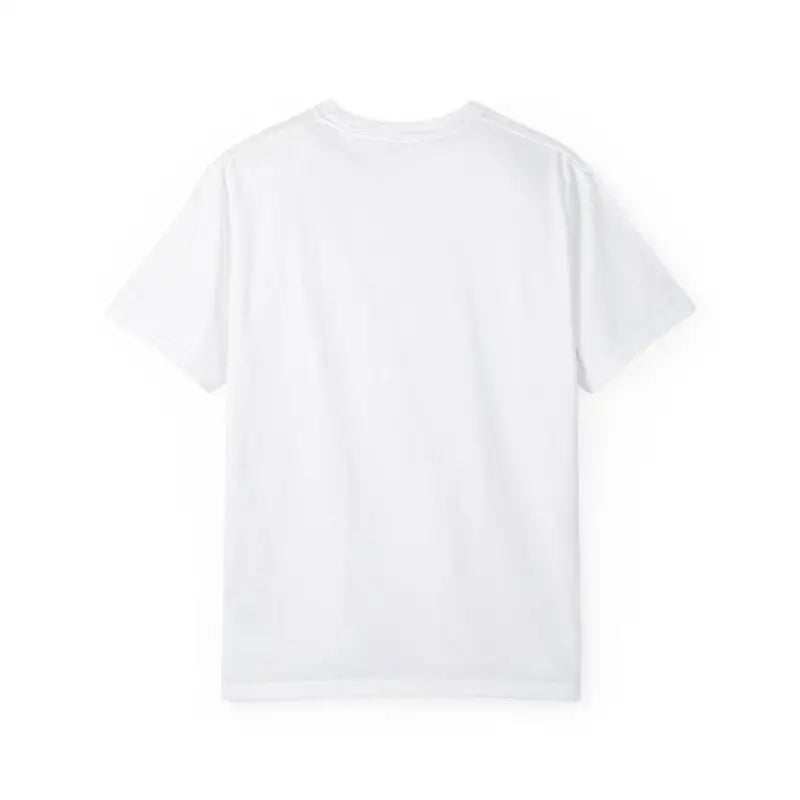 White short-sleeved t-shirt from Suns Out Buns Out Unisex Summer Collection