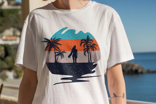 Celebrate Coastal Heritage with the Block Island Design T-Shirt for Adventure Seekers - Ocean State Styles