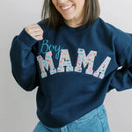 Celebrate Motherhood: Mama Sweatshirts in Teal Green, and Pink Are Perfect for Stylish Moms - Ocean State Styles