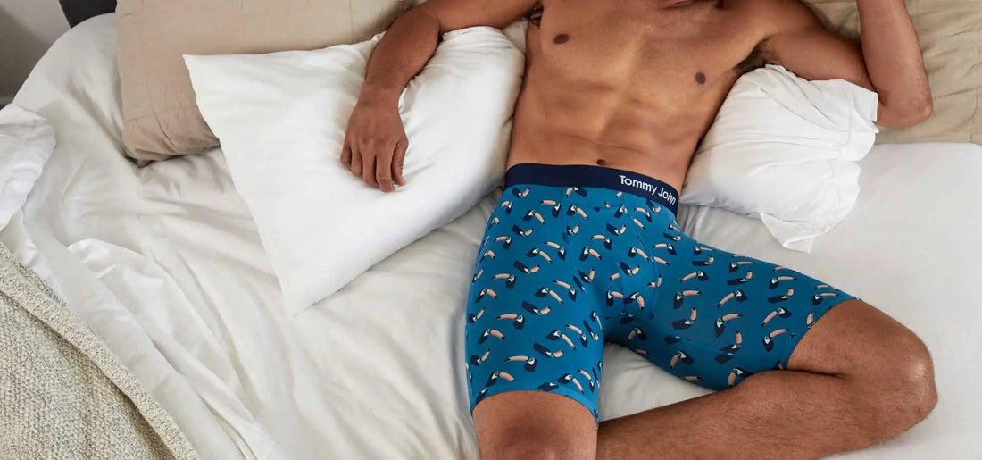 The Charm of 5 Lighthouse Patterned Boxer Shorts for Nighttime Relaxation - Ocean State Styles