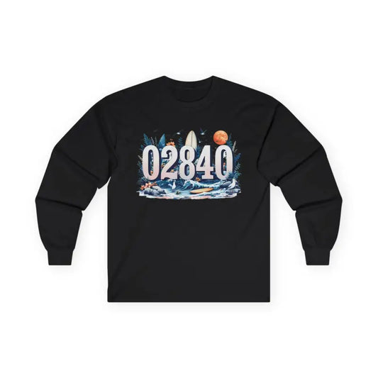 02840 Coastal Vibes Unisex Long Sleeve Tee for Outdoor Lovers - Ocean State Styles