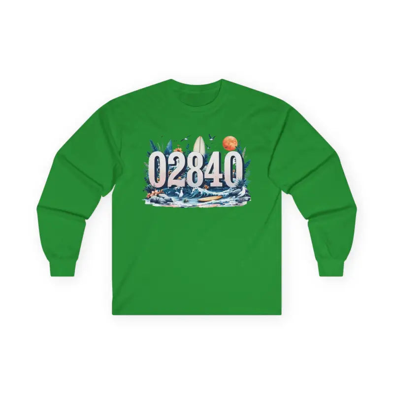 02840 Coastal Vibes Unisex Long Sleeve Tee for Outdoor Lovers - Ocean State Styles