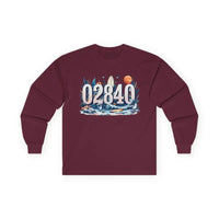 02840 Coastal Vibes Unisex Long Sleeve Tee for Outdoor Lovers - Ocean State Styles