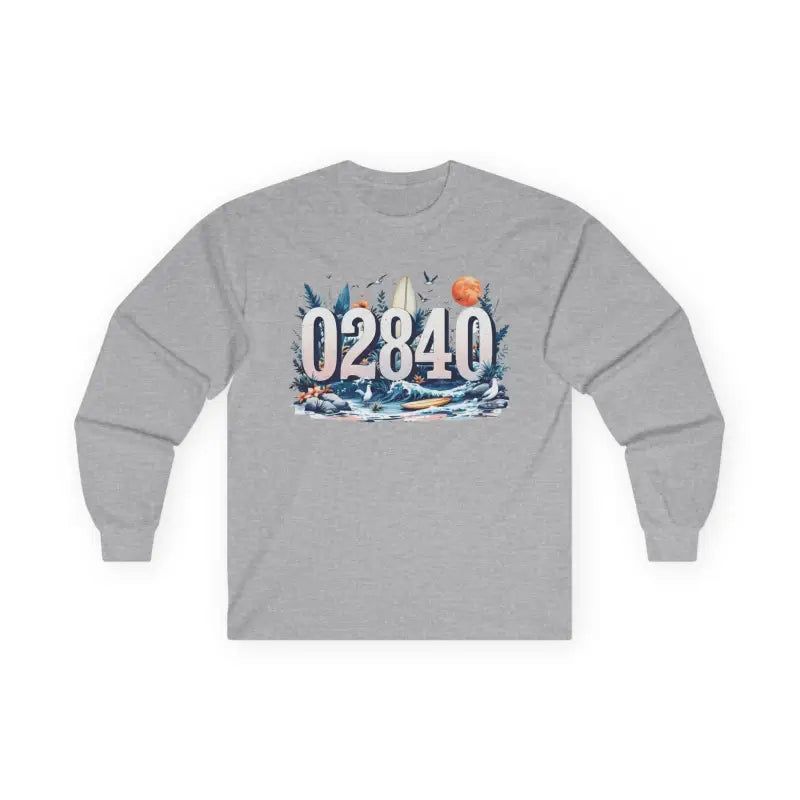 02840 Coastal Vibes Unisex Long Sleeve Tee for Outdoor Lovers - Ocean State Styles