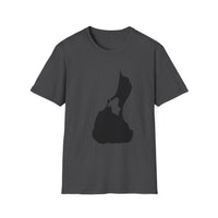 Boat Silhouette T-Shirt — Minimal Nautical Graphic Tee