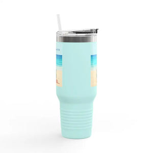 40oz Insulated Travel Mug Beach Life Design - Ocean State Styles