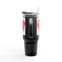 40oz Insulated Travel Mug with Heart Design for Love Mom Day - Ocean State Styles