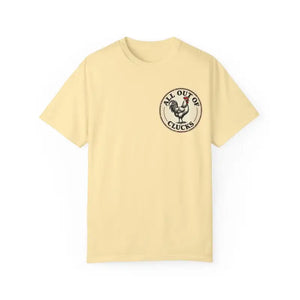 All Out of Clucks Men's Casual T-Shirt Collection for Fun - Ocean State Styles