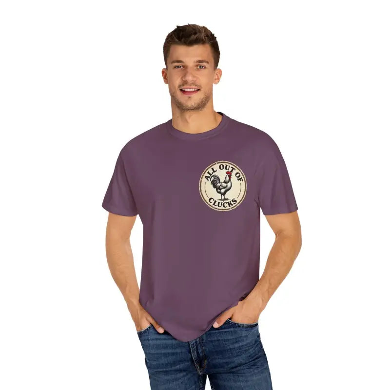 All Out of Clucks Men's Casual T-Shirt Collection for Fun - Ocean State Styles
