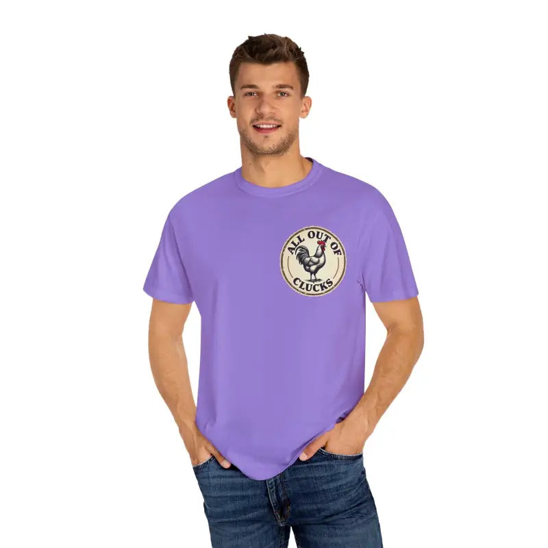 All Out of Clucks Men's Casual T-Shirt Collection for Fun - Ocean State Styles