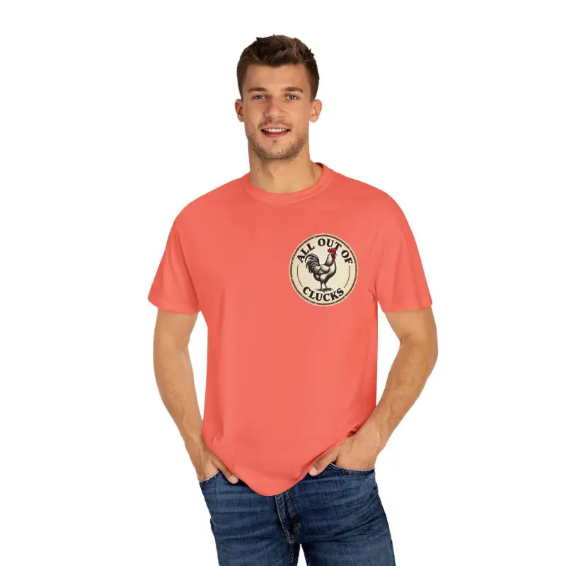 All Out of Clucks Men's Casual T-Shirt Collection for Fun - Ocean State Styles