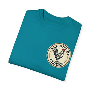 All Out of Clucks Men's Casual T-Shirt Collection for Fun - Ocean State Styles