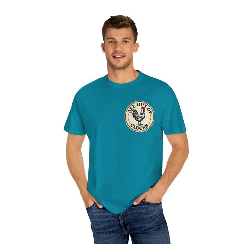 All Out of Clucks Men's Casual T-Shirt Collection for Fun - Ocean State Styles