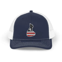 American Flag Embroidered Trucker Cap for Stylish Adventures - Ocean State Styles