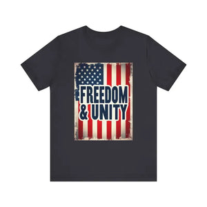 American Flag Freedom and Unity Unisex Tee for All - Ocean State Styles
