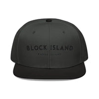 Assorted Color Block Island Embroidered Snapback Caps - Ocean State Styles