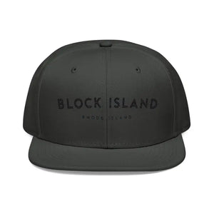 Assorted Color Block Island Embroidered Snapback Caps - Ocean State Styles