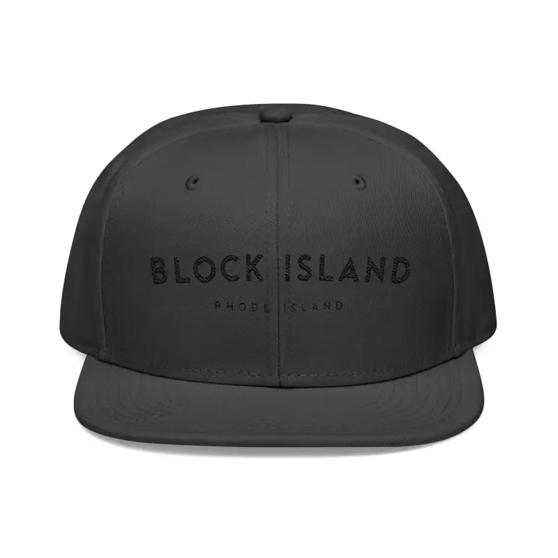 Assorted Color Block Island Embroidered Snapback Caps - Ocean State Styles