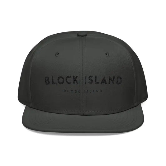Assorted Color Block Island Embroidered Snapback Caps - Ocean State Styles