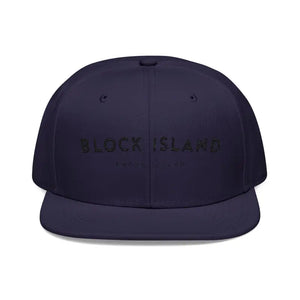 Assorted Color Block Island Embroidered Snapback Caps - Ocean State Styles