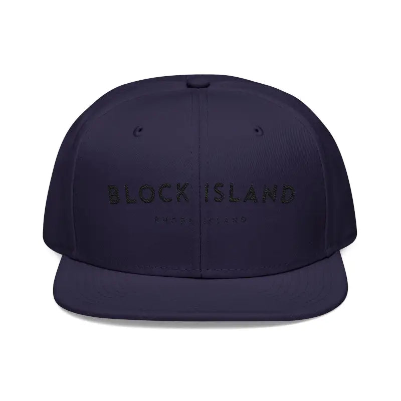 Assorted Color Block Island Embroidered Snapback Caps - Ocean State Styles